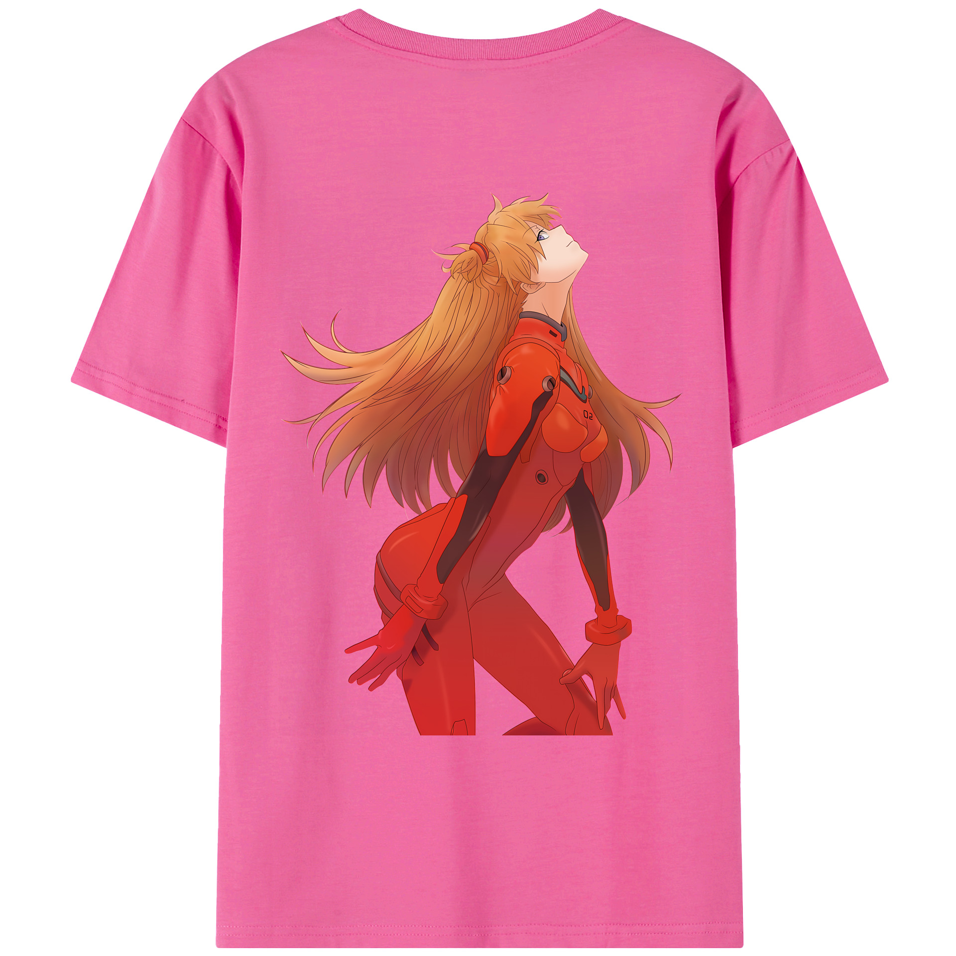 （画像用） EVA 新世紀エヴァンゲリオン レディース半袖Tシャツ(バックプリント)